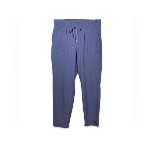 Apana Pants - Apana Women’s Quick Dry Gray Lightweight Pants Size L Elastic Waist Drawstring